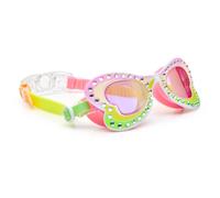 Bling2o Lunettes de Natation Enfant Butter cup - Limonade Rose - 6 ans+,100% Silicone, Protection UV & Anti-buée, Sans Latex, Sangle Réglable