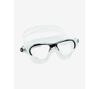 Lunettes de natation Cressi Cobra blanc noir avec verres transparents