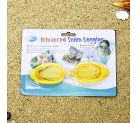 Lunettes De Natation En Silicone Pour Enfants,Piscine,Plongée,Sports Aquatiques,Étanche,Anti-Buée,Avec Bouchon D'oreille,Pince-Nez - Type 1set Yellow-3-12years Free Size