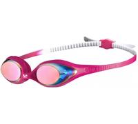 Lunettes de natation enfant arena spider mirror junior rose