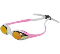 Lunettes de natation enfant arena spider mirror junior rose/grise