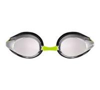 Lunettes de natation Enfant Arena Tracks Mirror Jaune fluo et noires Taille unique Jaune G