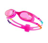 Lunettes de natation Nike Swim Easy Fit multicolores avec verres transparents roses pour enfants