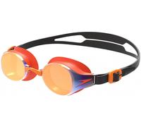 Lunettes de natation enfant speedo hydropure mirror junior noir/orange