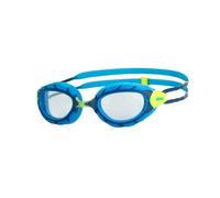 Zoggs Lunettes de natation Predator – Bleu/Jaune – Verres transparents – Junior