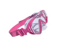 Lunettes de natation étanches pour enfants avec sangle réglable pour adolescents Cadre en silicone souple pour enfants Tuba en silicone avec sangle réglable pour jeunes