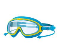 Lunettes de natation étanches pour | Lunettes de natation étanches en silicone | Accessoires de sports nautiques de piscine avec bouchons d'oreilles pour la plage et les filles