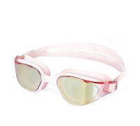 Lunettes De Natation Hd - Sangle Réglable, Triple Anti-Buée, Protection Uv Rose