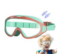 Lunettes de Natation Lunettes Anti-Buée Pour Garçons Avec Bouchons | Lunettes De Protection UV Pour Garçons Filles 2-16 Ans Sports Aquatiques Et Leçons De Natation