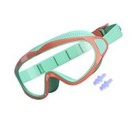Lunettes De Natation Lunettes de Plongée Anti-Buée avec Bouchons d'Oreille | Lunettes De Protection UV Pour Garçons Filles 2-16 Ans Sports Aquatiques Et Leçons De Natation