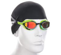 Lunettes de natation mad wave alien rainbow noir/vert