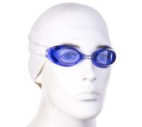 Lunettes de natation mad wave liquid racing automatic bleu