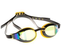 Lunettes de natation mad wave x-look rainbow racing goggles jaune