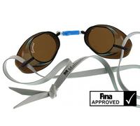 Lunettes de natation malmsten swedish marron