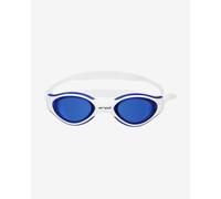 Lunettes de natation Orca Killa Vision blanc avec verres transparents bleu électrique