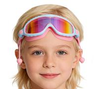 Lunettes de natation - Pc 14X7X4Cm 120G | Lunettes de natation réglables antibuée et étanches | Piscine Plage Surf Plongée Formation Protection | Jeunes Adultes Vacances d’été Utilisation des