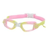 Lunettes De Natation pour avec Bouchons d'oreilles, Lunettes De Natation Imperméables Anti-buée pour Garçons Et Filles, Protection UV Anti-Fuite pour Piscine, Plage, Mer, Sangle Réglable Confo