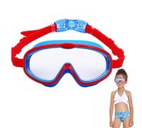 Lunettes de natation pour enfants, anti-buée, sans fuite, protection UV | Lunettes de plongée portables, compactes pour garçons et filles, lunettes de plongée avec tuba, joint en silicone