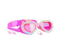 Lunettes de natation pour enfants - Lunettes de plongée HD à coeur pour enfants, set d'équipement de natation | Lunettes anti - pour la protection des yeux, clip de nez + bouchons pour l