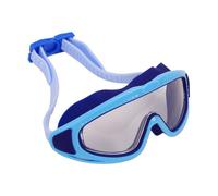 Lunettes de Natation pour Enfants, Vue Large, Anti-buée, étanches, pour Jeux de Piscine et Cours de Natation, 1 Paire (bleu foncé)