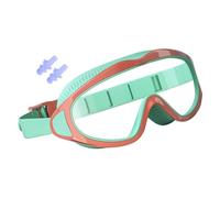 Lunettes De Natation Pour Lunettes Anti-Buée avec Bouchons d'Oreille | Lunettes De Protection UV Pour Garçons Filles 2-16 Ans Sports Aquatiques Et Leçons De Natation
