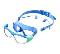 Lunettes de natation pour - Lunettes de plongée anti-buée, lunettes plus pratiques, protection UV antidérapante réglable avec sangle confortable en silicone souple | à l'épreuve de la perte