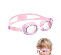Lunettes de natation pour - Monture en polycarbonate en silicone, système de technologie de lentille anti-buée, fonction de clarté sous-marine, sangle réglable, unité d'ajustement sécurisé |