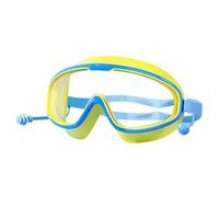 Lunettes de natation pour - Visuels HD panoramiques, joint en silicone étanche et confortable, lunettes de course de compétition junior, protection UV anti-reflet pour garçons et filles