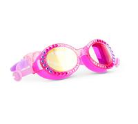 Bling2o Lunettes de Natation Enfant Sparkle - Pop of Purple - 8 ans+,100% Silicone, Protection UV & Anti-buée, Sans Latex, Sangle Réglable