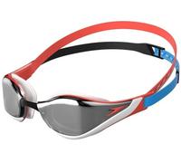 Lunettes de natation speedo fastskin pure focus mirror blanche/orange