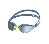 Speedo Lunettes de natation Fastskin Hyper Elite bleu et jaune verres miroir gris