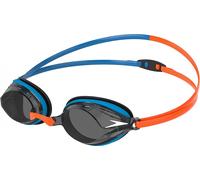 Speedo Unisex Vengeance Swimming Goggles | Competitive | Training, Orange/Blue, One Size