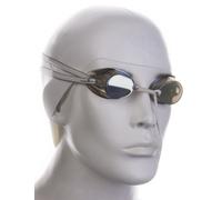 Lunettes de natation suédoises mad wave racer sw mirror gris