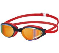 Lunettes de natation swans sr-81m paf noir/rouge