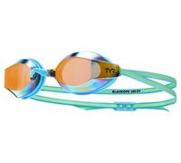 Tyr Black Ops 140ev Junior Mirror Swimming Goggles Bleu Enfants