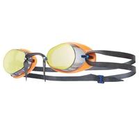 Lunettes de natation tyr socket rockets 2 0 mirrored multicolore orange noir