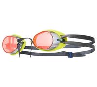 Lunettes de natation tyr socket rockets 2 0 mirrored rouge jaune noir