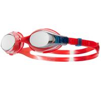 Lunettes de natation tyr swimple mirrored tie-dye rouge/argentée