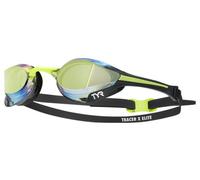 Lunettes de natation tyr tracer x elite miroir noir vert