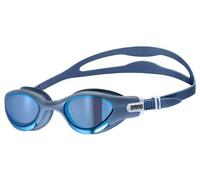 Lunettes de natation verres miroirs arena the one plus mirror bleu gris