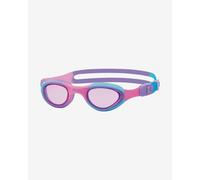 Lunettes de natation Zoggs Little Super Seal rose lilas bleu avec verres transparents pour enfant
