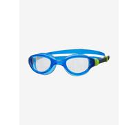 Lunettes de natation Zoggs Phantom 2.0 bleu vert gris avec verres transparents