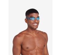 Lunettes de natation Zoggs Racer Titanium bleu avec verres miroir bleu