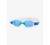 Lunettes de natation Zoggs Spectra blanc bleu avec verres transparents bleus