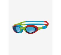 Zoggs Super Seal Junior Lunettes de Natation Unisex Kids, Red/Blue/Green/Tint, Taille Unique