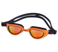 ZONE3 Lunettes de natation Attack – Verres miroir polarisés – Orange/Bleu