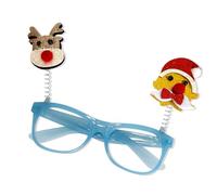 Lunettes de Noël fantaisie pour fête du Nouvel An, accessoires photo, fête, Nouvel An, lunettes de Noël