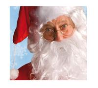 Boland 13418 Lunettes Père Noël - seulement monture, or, Taille unique