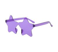 Lunettes de piscine élégantes - Lunettes étoiles de 14 cm | PC PLunettes Arty légères, accessoires pour festivals de musique, événements sur le thème d'Halloween, concerts, vacances, usage quotidien,