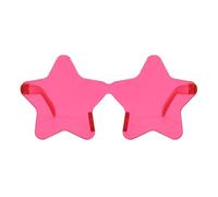 Lunettes de piscine élégantes - Lunettes étoiles de 14 cm | PC PLunettes Arty légères, accessoires pour festivals de musique, événements sur le thème d'Halloween, concerts, vacances, usage quotidien,